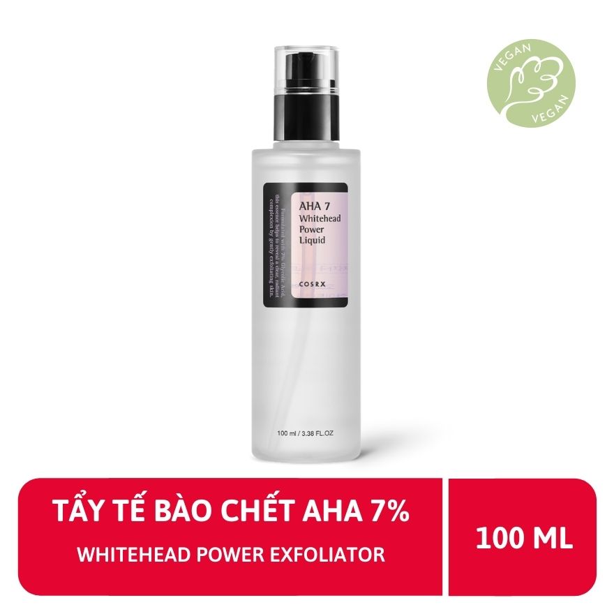  Tẩy Tế Bào Chết Cosrx  AHA 7% Whitehead Liquid 100ml 