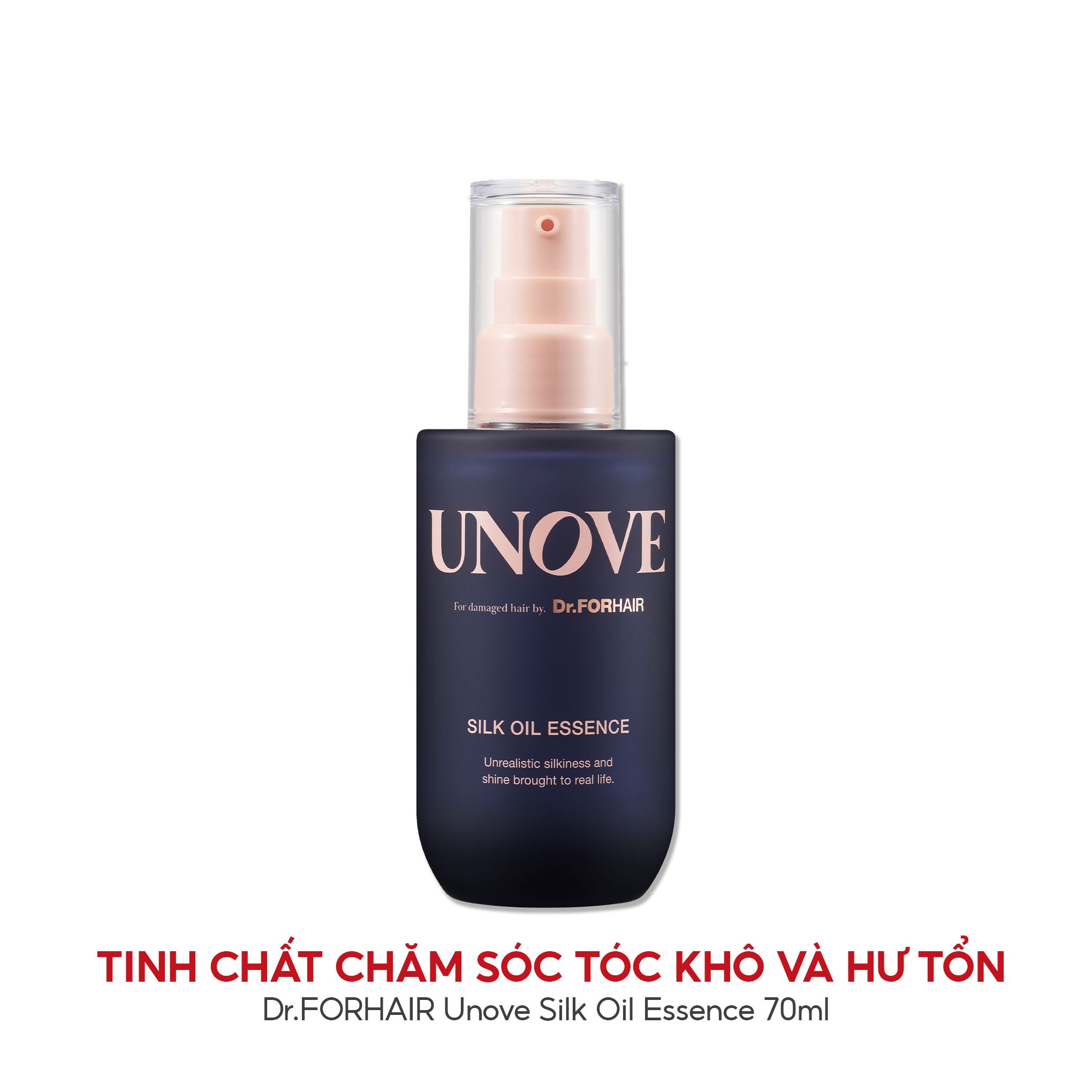 Dr.Forhair Unove Silk Oil Essence - Tinh Chất Nuôi Dưỡng Và Chăm Sóc Tóc Khô Và Hư Tổn 70Ml