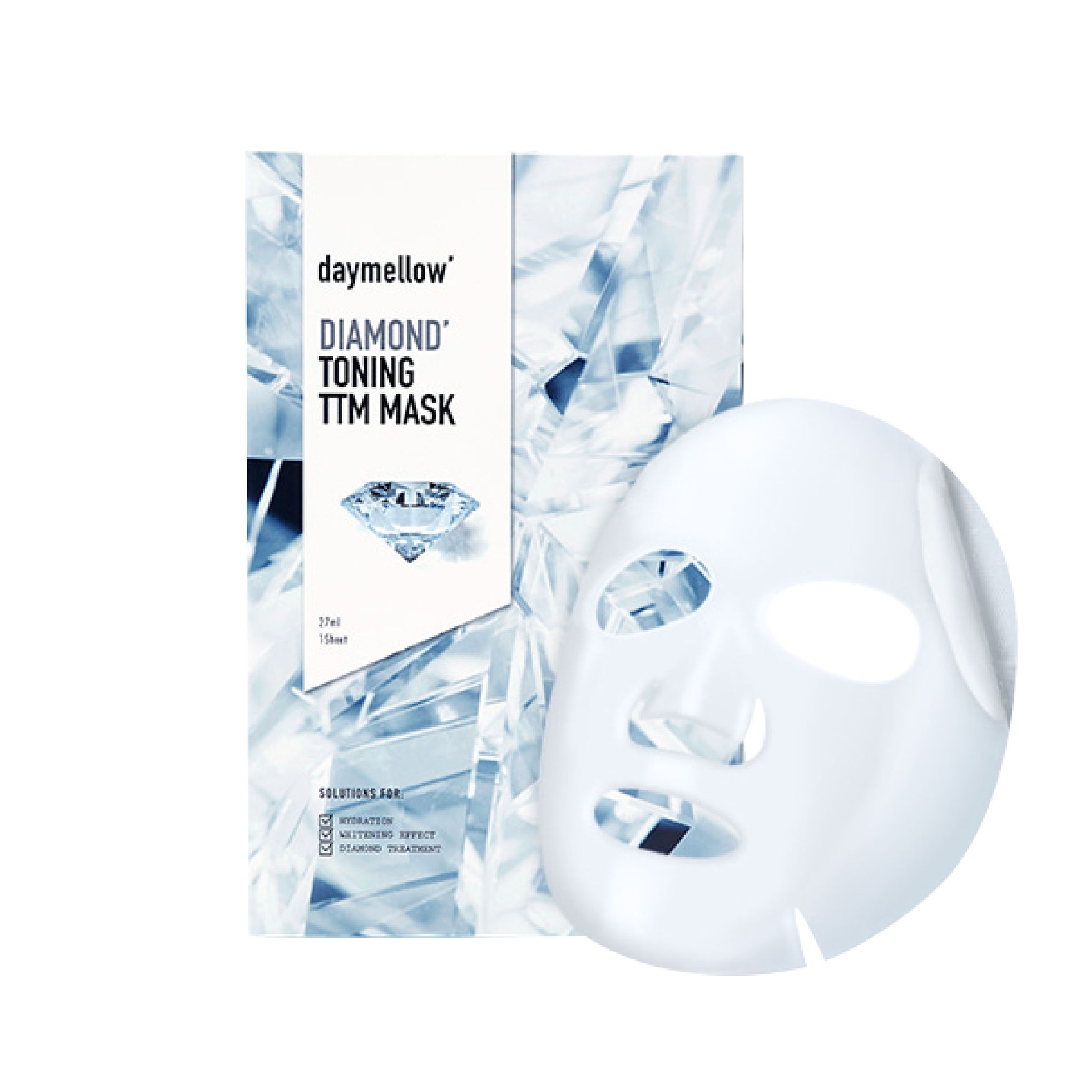  Mặt Nạ Dưỡng Da Daymellow' Diamond' Toning TTM Mask 27ml 