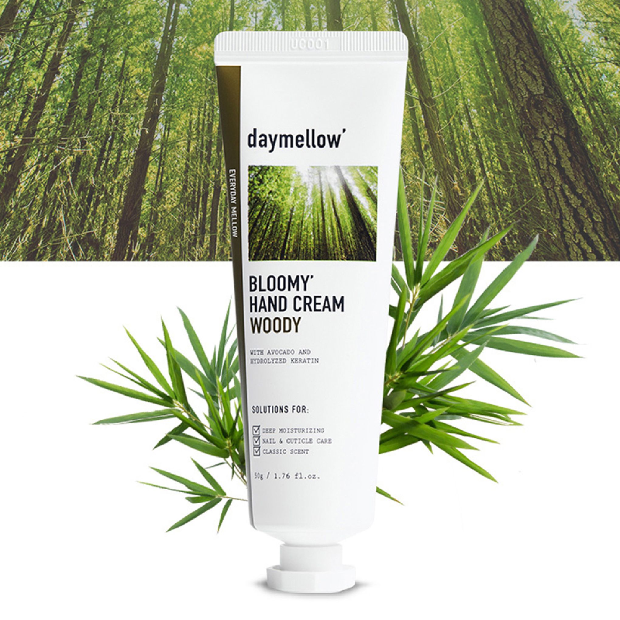 Kem Dưỡng Da Tay Daymellow Bloomy Woody Chiết Xuất Từ Thân Gỗ 50g
