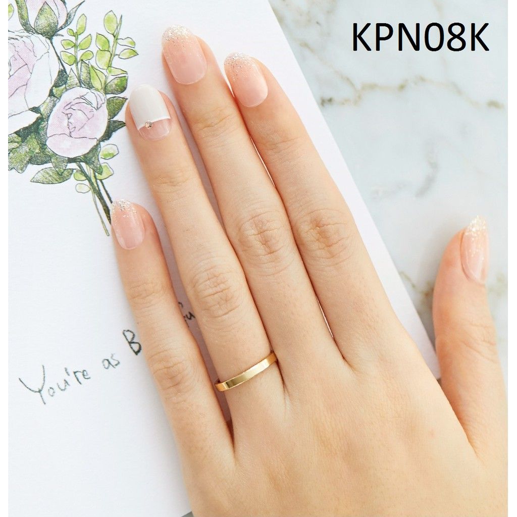 Bộ 30 Móng Tay Gel Tự Dán Press & Go Kiss New York Nail Box - Neutral Aurora (KPN08K)