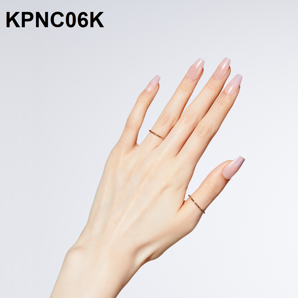 Bộ 30 Móng Tay Gel Tự Dán Press & Go Kiss New York Nail Box - Milk Tea (KPNC06K)