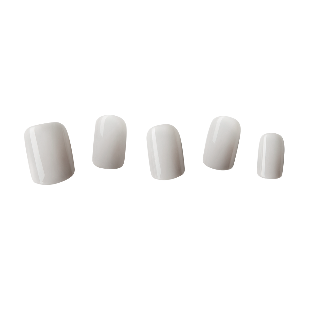 Bộ 24 Móng Tay Gel Tự Dán Press & Go Kiss New York Nail Box - Keep Calm And Grey (KKPA04KA)