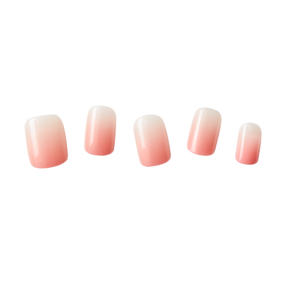 Bộ 24 Móng Tay Gel Tự Dán Press & Go Kiss New York Nail Box - Succesful Rose (KKPA05KA)