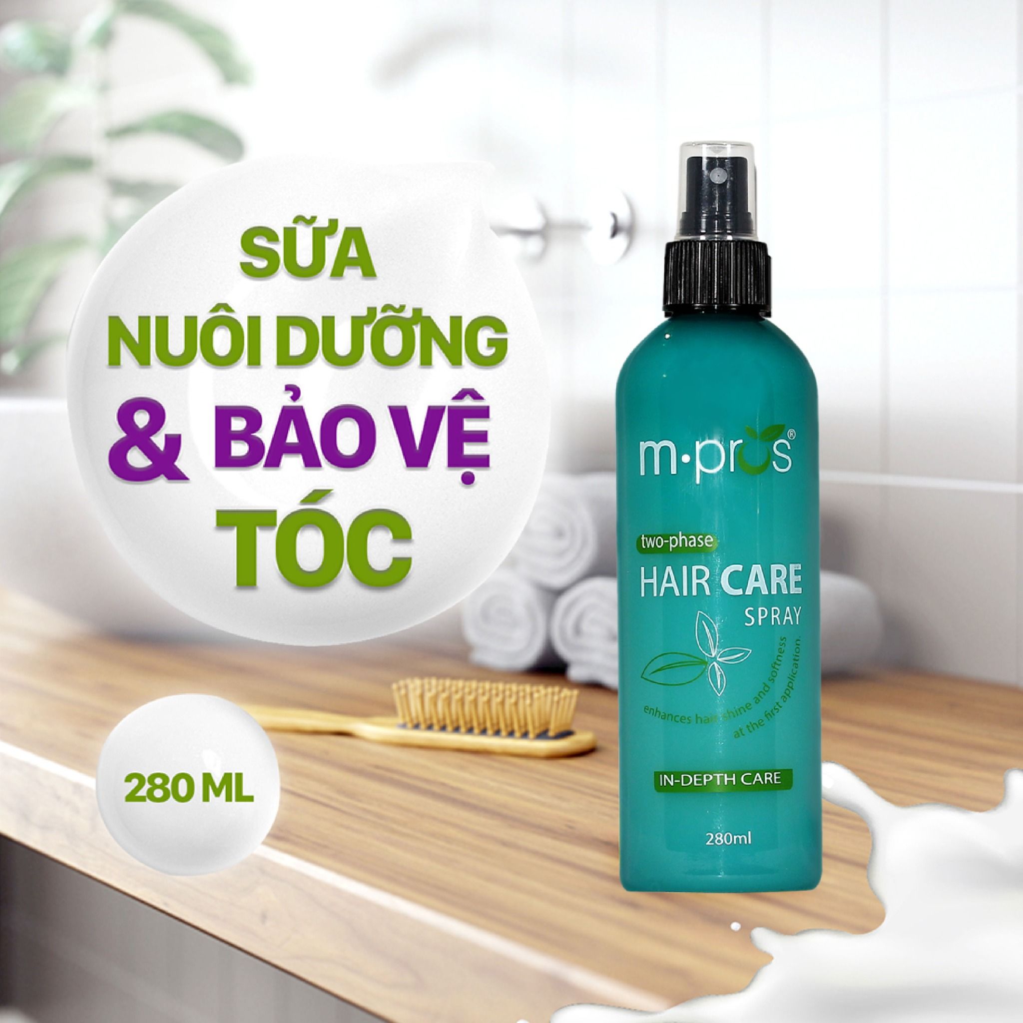 Sữa Nuôi Dưỡng Và Bảo Vệ Tóc 280ml