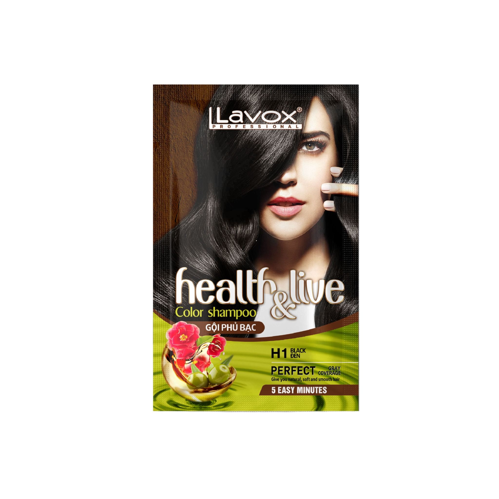Gội Phủ Bạc Lavox 30ml - H1 Đen