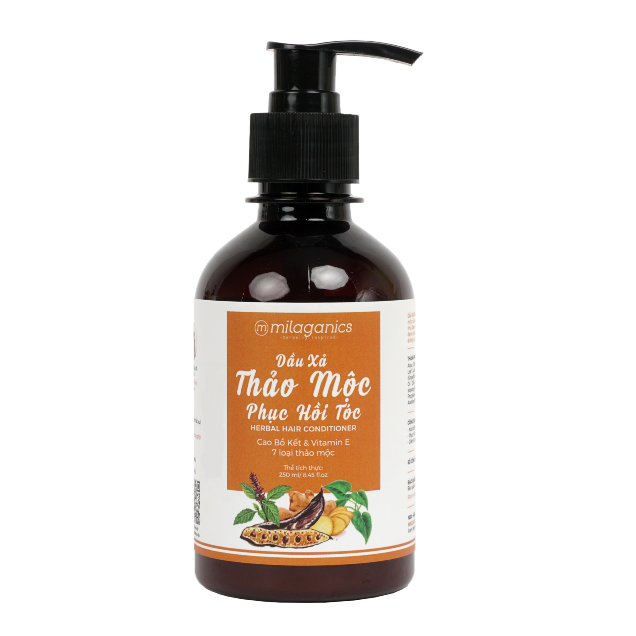 Dầu Xả Thảo Mộc Milaganics 250ml