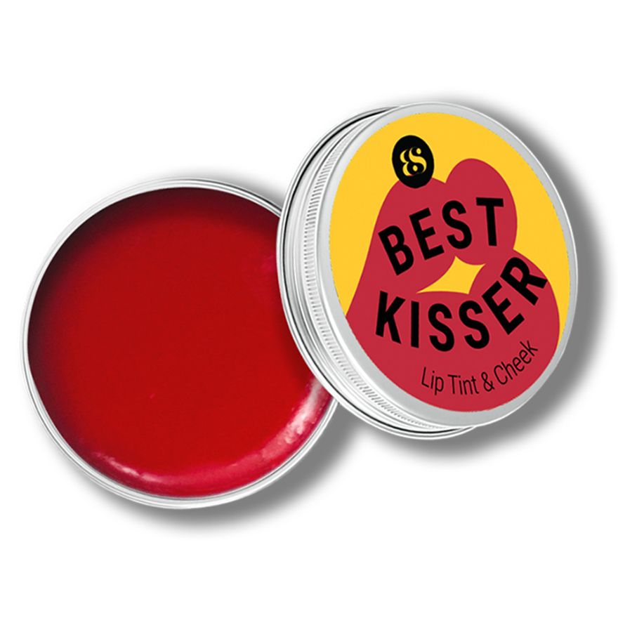 Son Dưỡng Có Màu Và Má Hồng BareSoul Best Kisser Lip Tint & Cheek Plus 10g Đỏ Hồng