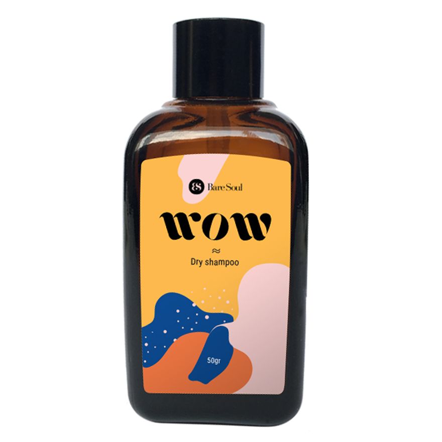 Dầu Gội Khô BareSoul Wow Dry Shampoo Bồng Tóc 50g
