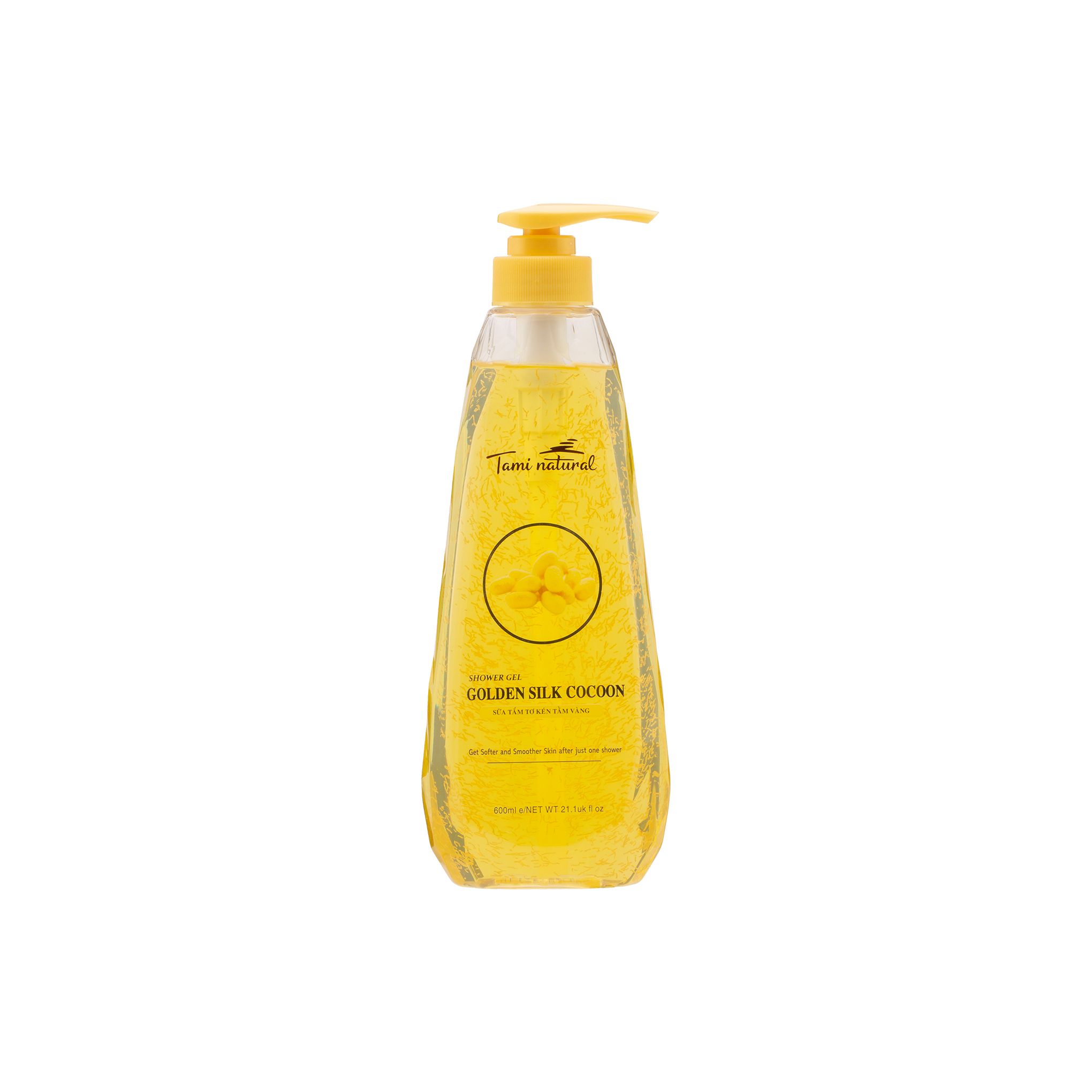 Sữa tắm tinh chất tơ kén tằm vàng - 600ml