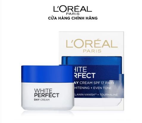 Kem Dưỡng L'Oreal Paris Skincare Sáng Da White Perfect Spf17 50ml