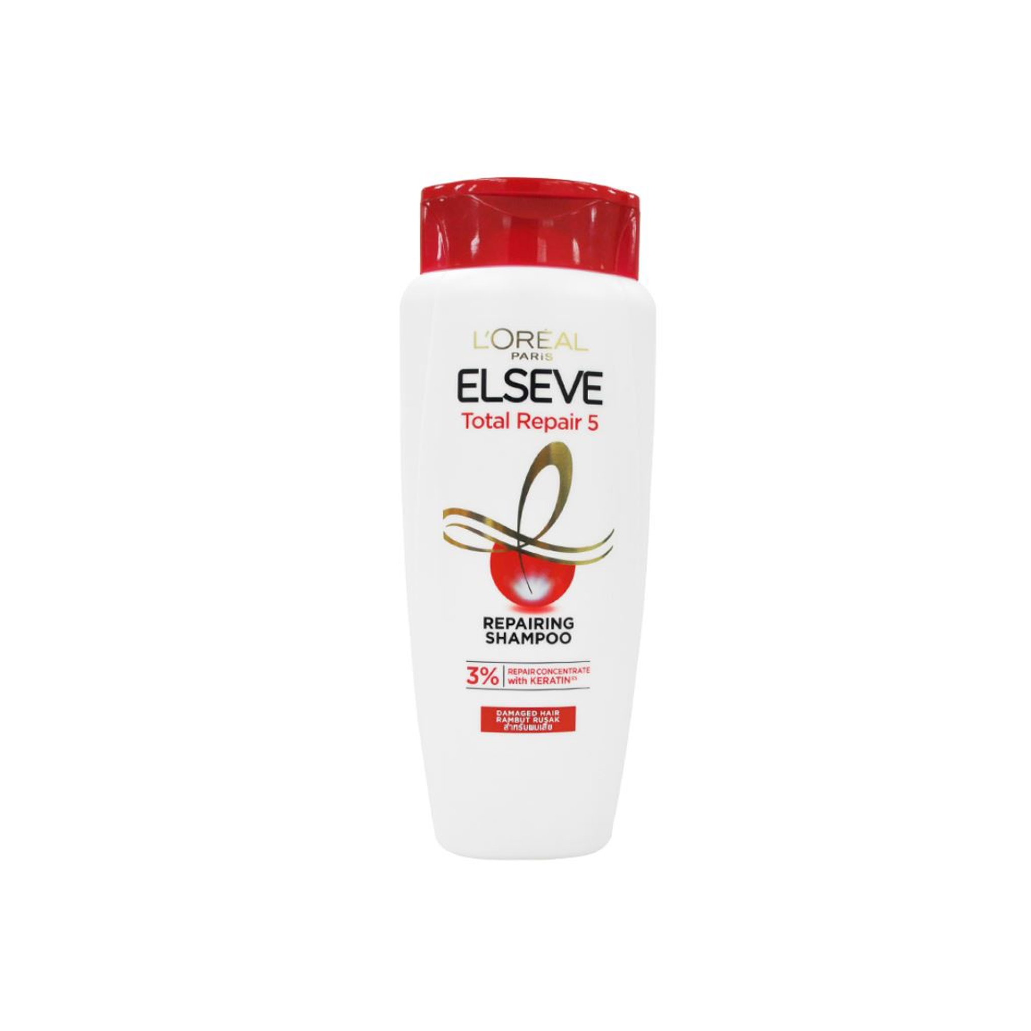 Dầu Gội Phục Hồi Tóc Hư Tổn L'Oréal Paris Elseve Total Repair 5 Filler Repairing 280ml