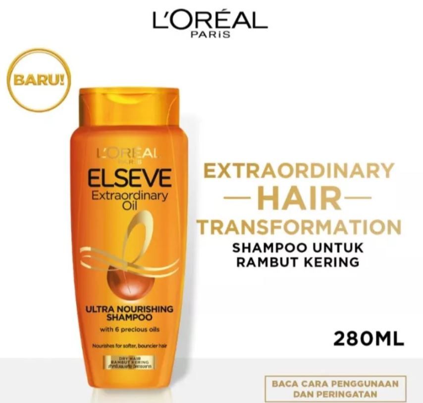 Dầu Gội Dưỡng Tóc Suôn Mượt Elseve Extraordinary Oil Ultra-Nourishing Shampoo 280ml