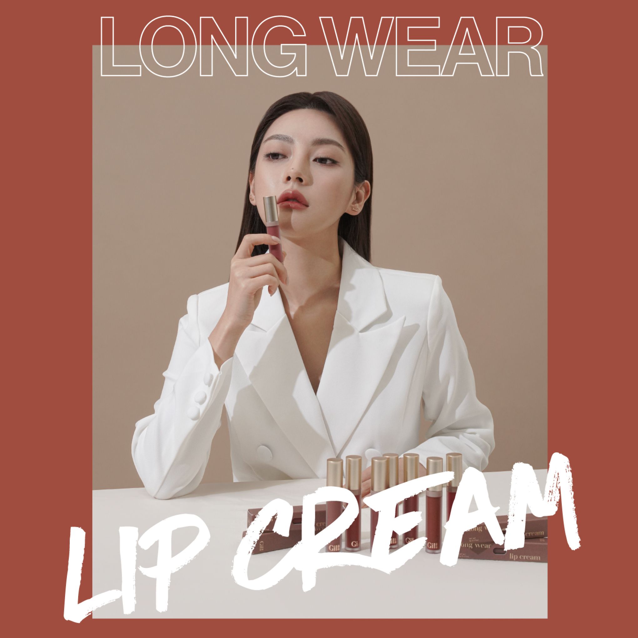 Son Môi Gilaa (Long Wear Lip Cream #06 Rainy Day, 5G)