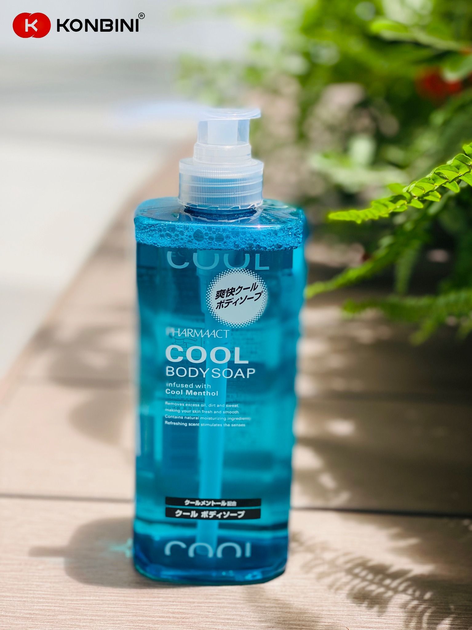 Sữa tắm bạc hà mát lạnh nam Cool Pharmaact 600ml