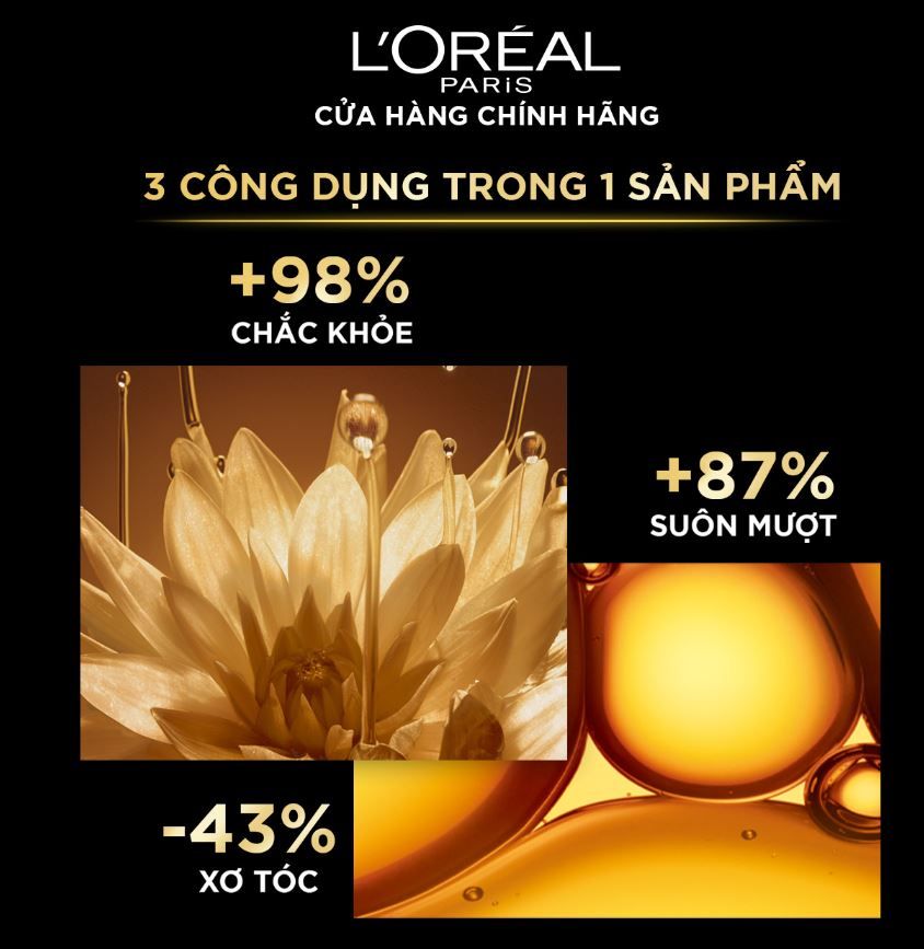 Dầu Gội Dưỡng Tóc Suôn Mượt Elseve Extraordinary Oil Ultra-Nourishing Shampoo 280ml