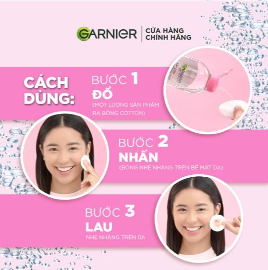 Nước Tẩy Trang Garnier Micellar Cleansing Water Cho Da Nhạy Cảm 400ml