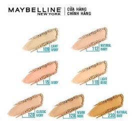 Phấn Nền Mịn Lì Maybelline Fit Me Matte Poreless Powder Spf28 Pa+++ 6g .#128 Warm Nude