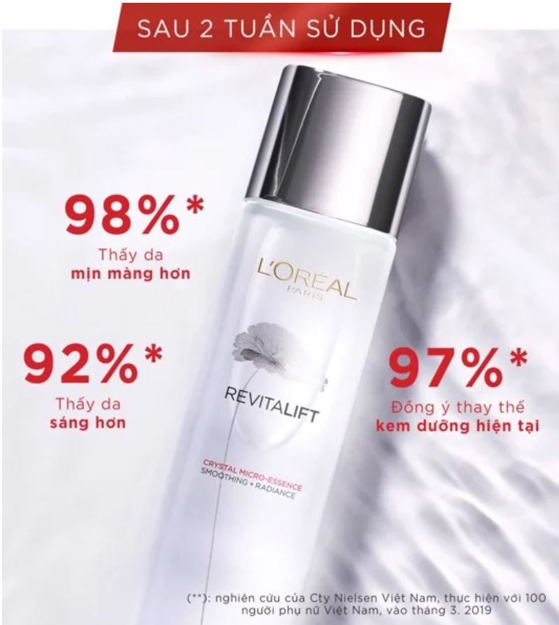 Dưỡng Chất L'Oreal Paris Căng Mượt Da 130ml