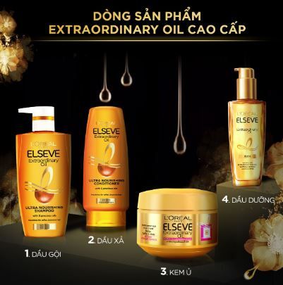 Dầu Gội Dưỡng Tóc Suôn Mượt Elseve Extraordinary Oil Ultra-Nourishing Shampoo 620ml