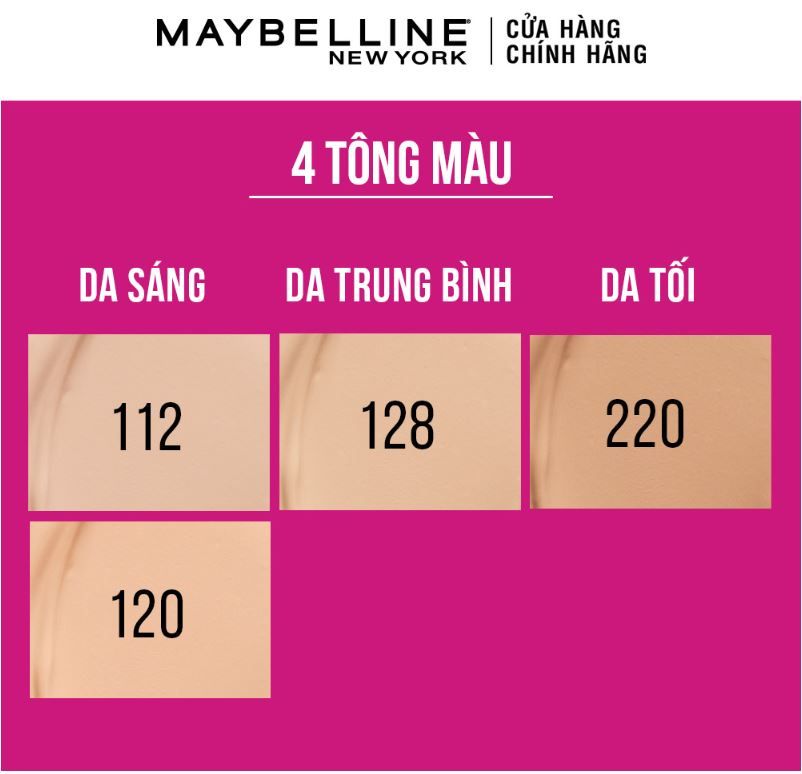 Kem Nền Lâu Trôi Maybelline Superstay 24H Full Coverage 30ml .#220 Natural Beige