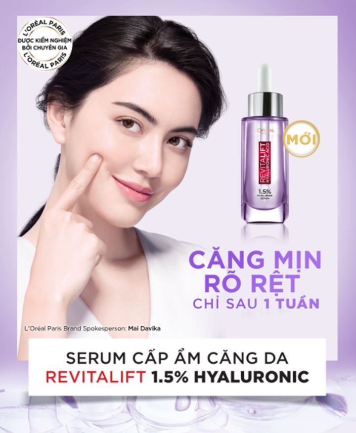 Dưỡng Chất L'Oreal Revitalift Hyaluronic Acid Serum Căng Mịn Và Sáng Da 30ml
