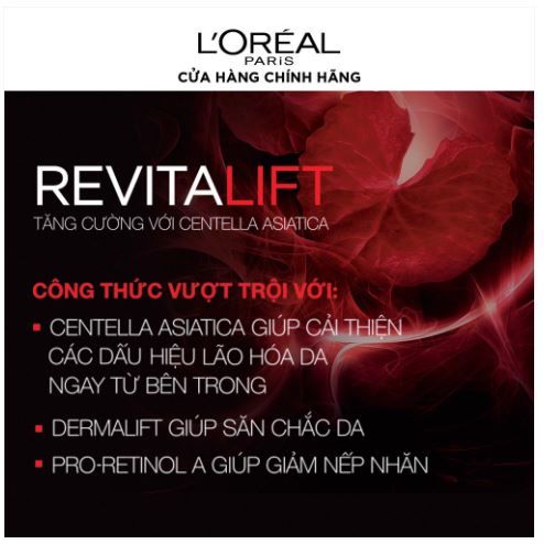 Sữa Rửa Mặt L'Oreal Paris Skincare Revitalift Chống Lão Hóa 100ml