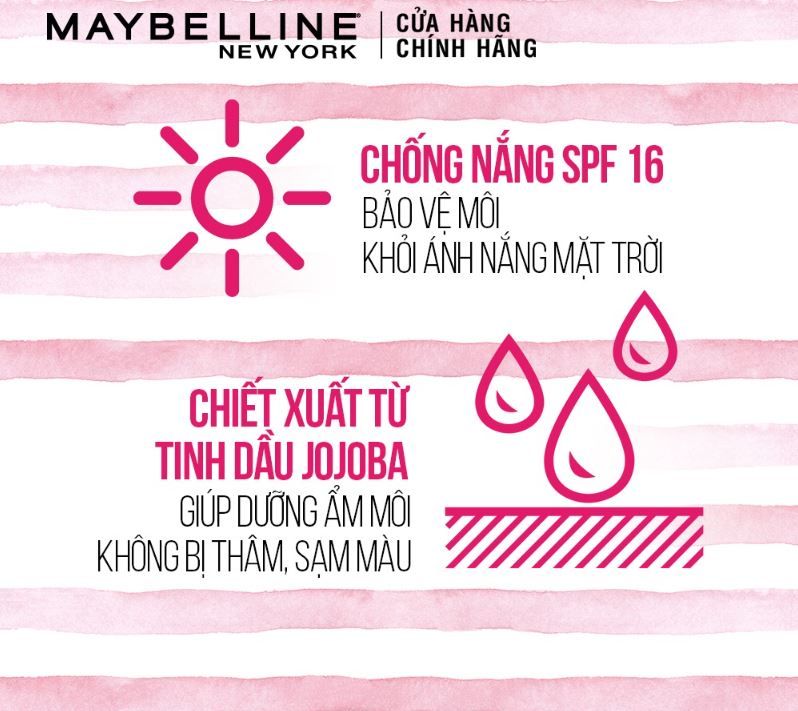 Son Dưỡng Chuyển Màu Maybelline New York Color Bloom 1,7g - Cam