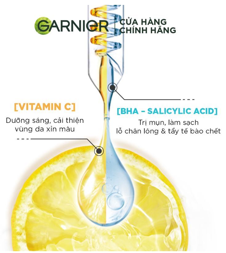 Sữa Rửa Mặt 3 Trong 1 Giảm Mụn & Sáng Da Garnier Bright Complete 3 In 1 Foam Anti Acne 90ml