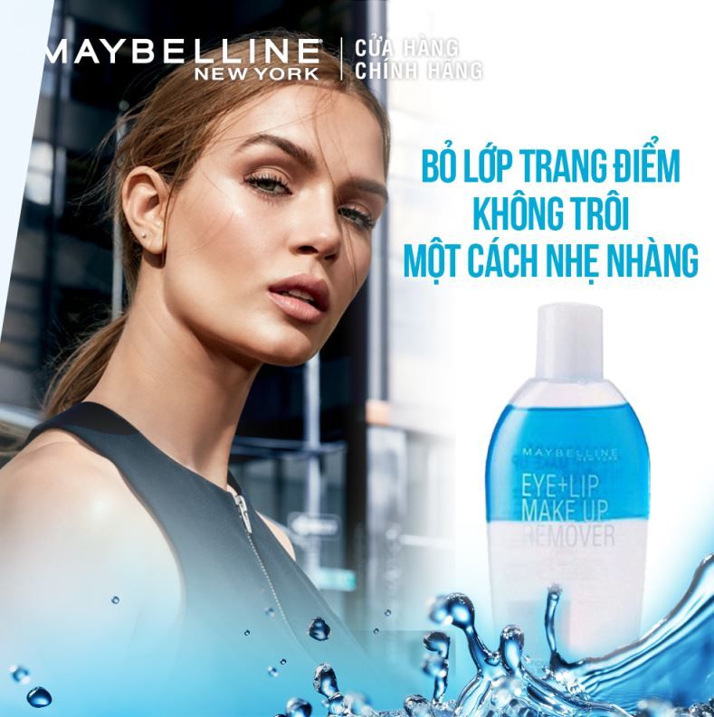 Tẩy Trang Mắt Môi Maybelline New York 150ml