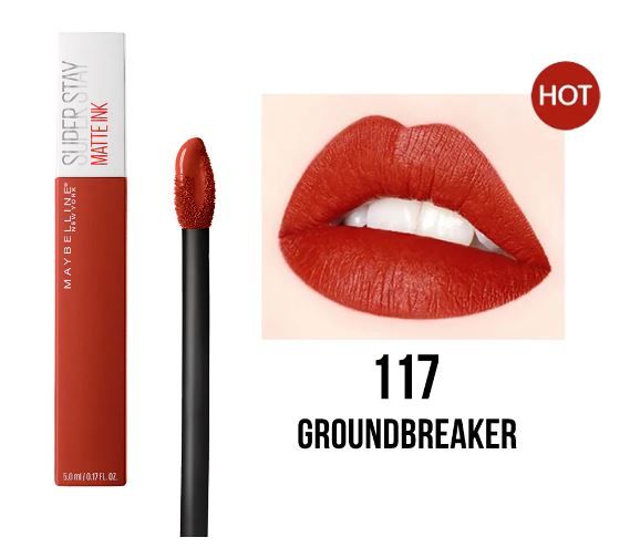 Son Kem Lì Lâu Trôi Maybelline New York Superstay Matte Ink Brooklyn Blush 117 5ml