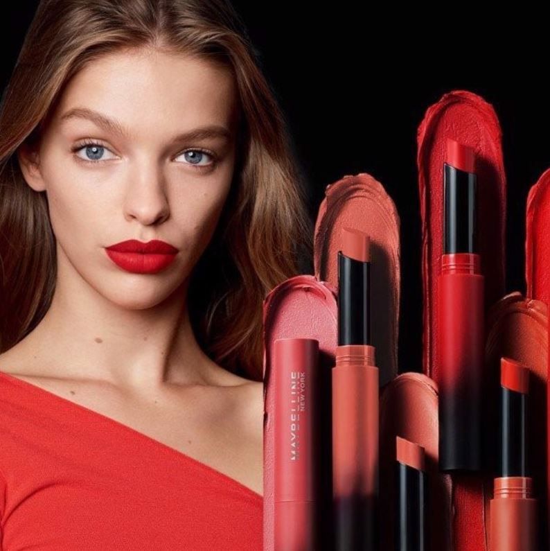 Son Thỏi Maybelline New York Color Sensational Ultimatte Matte Lipstick 1.7g .#199 More Ruby