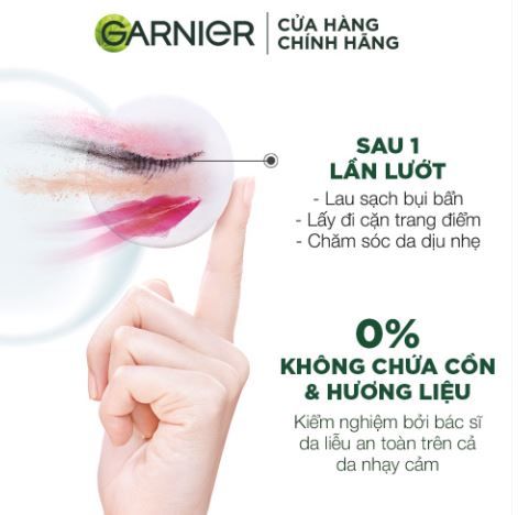 Nước Tẩy Trang Dạng Dầu Làm Sạch Sâu Garnier Micellar Oil-Infused Cleansing Water 400ml