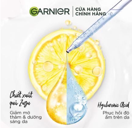 Mặt Nạ Garnier Tinh Chất Sữa Tươi & Vitamin C Sáng Da Garnier Light Complete Bright Up Serum Mask 28ml