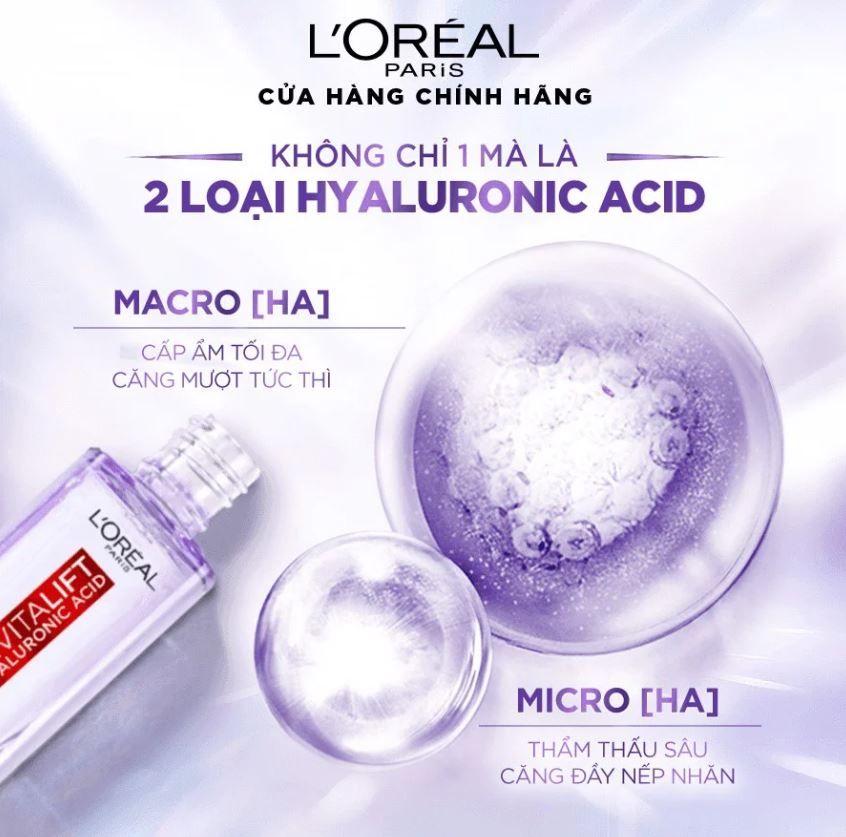 Serum Căng Mọng Hỗ Trợ Sáng Da Loreal Revitalift 1.5% Hyaluronic Acid 15ml