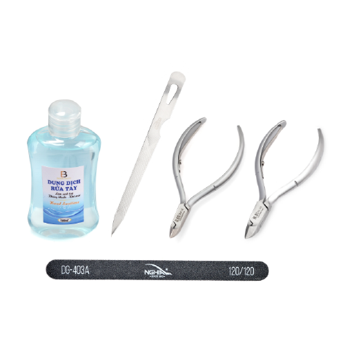 Bộ sản phẩm chăm sóc móng Kềm Nghĩa Combo Classic