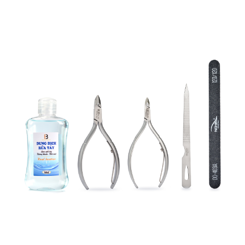 Bộ sản phẩm chăm sóc móng Kềm Nghĩa Combo Classic
