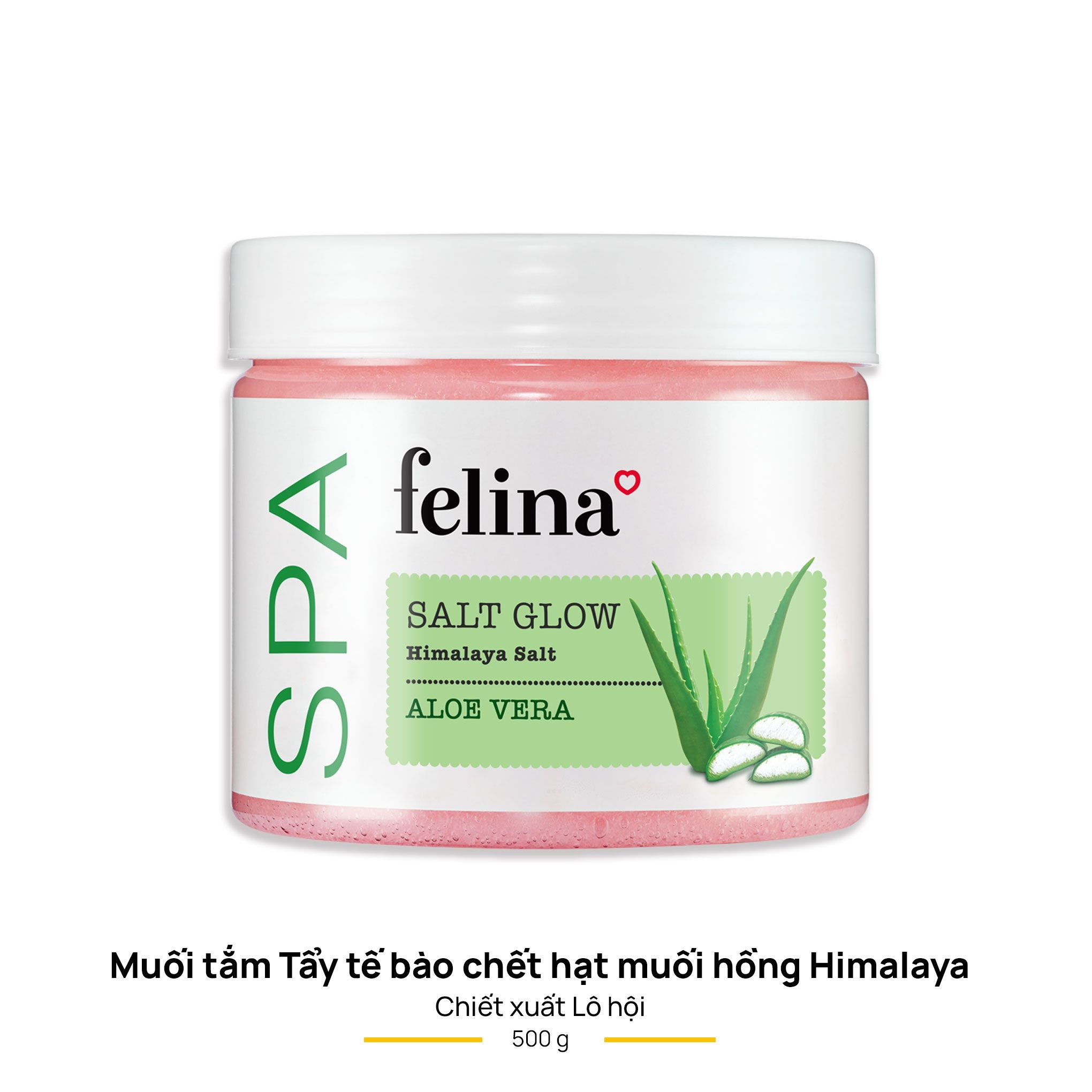 Felina muối tắm TTBC chiết xuất Lô hội 500g