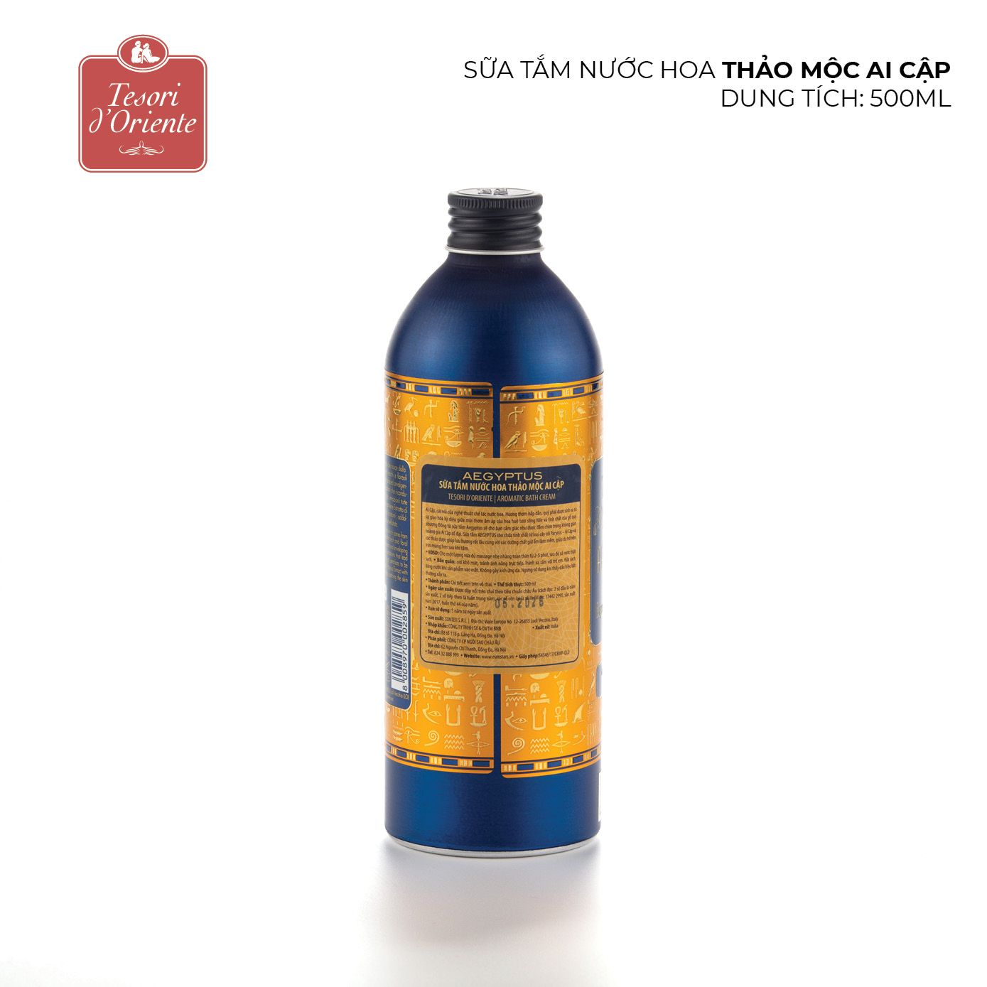 Sữa tắm nước hoa Thảo Mộc Ai Cập 500ml