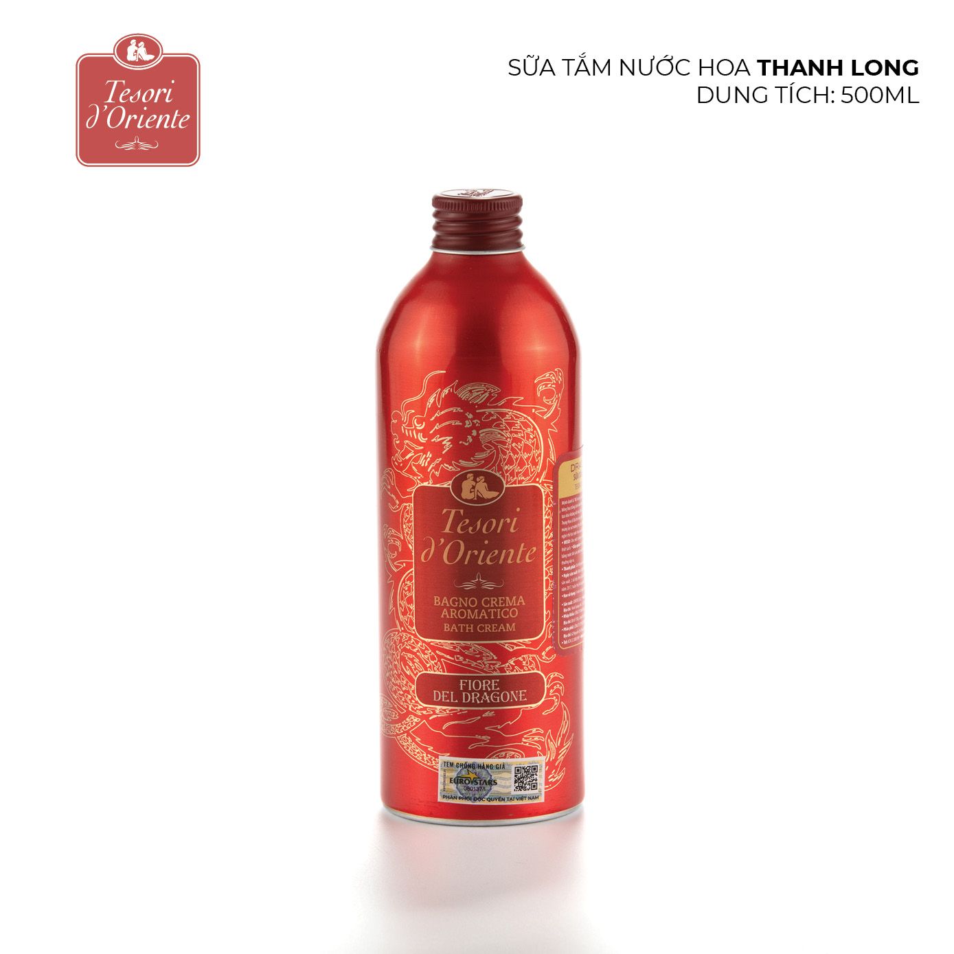 Sữa tắm nước hoa Thanh Long 500ml