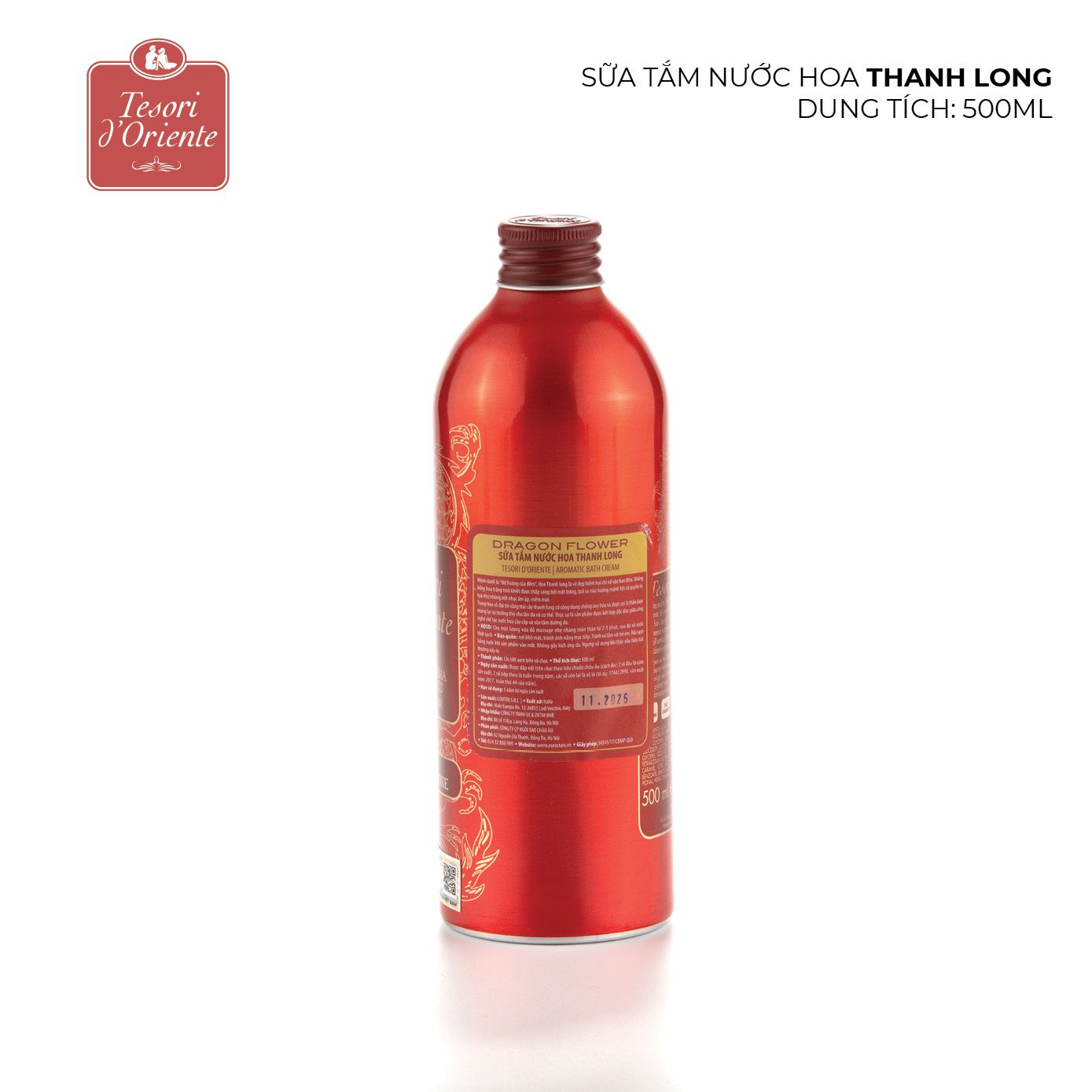 Sữa tắm nước hoa Thanh Long 500ml