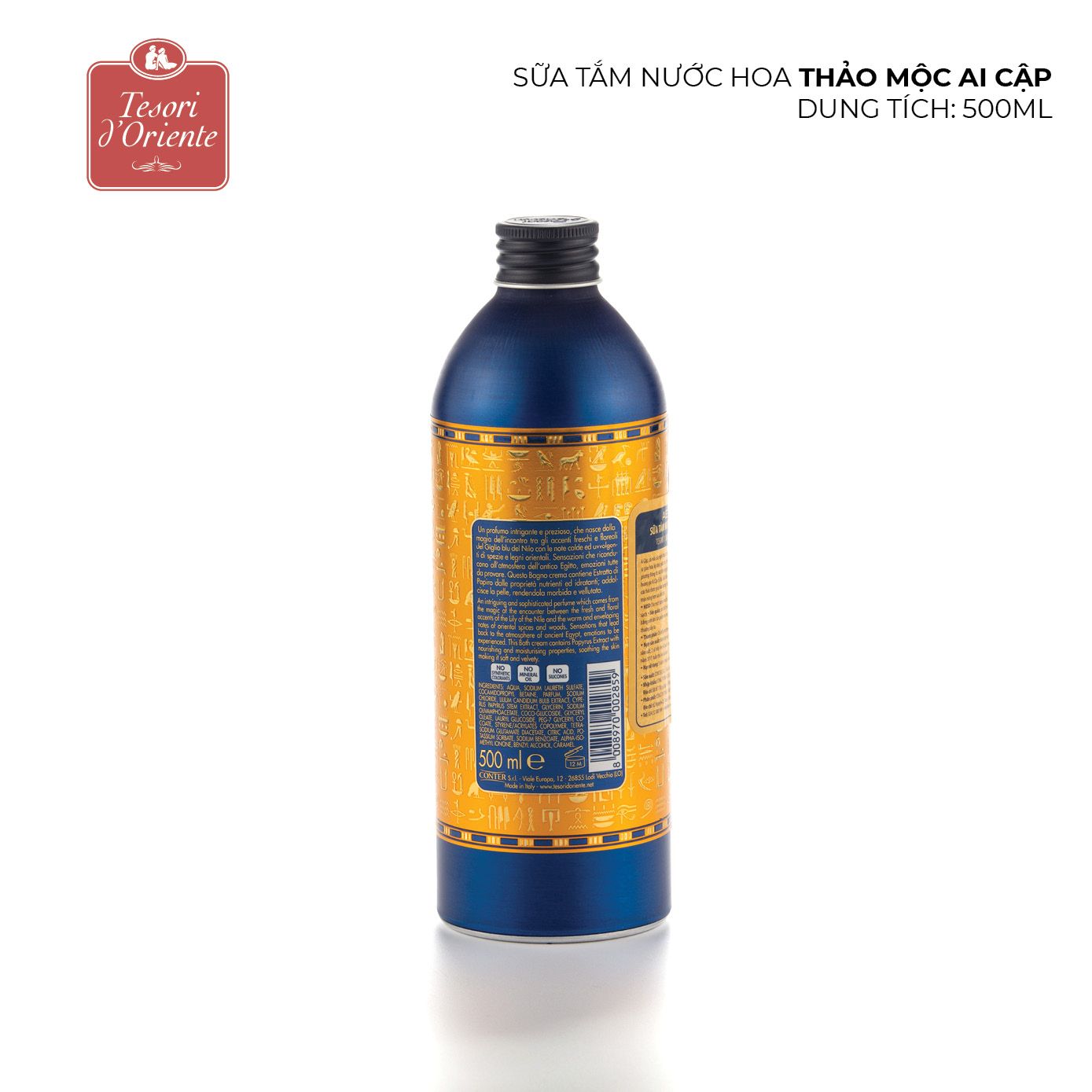 Sữa tắm nước hoa Thảo Mộc Ai Cập 500ml