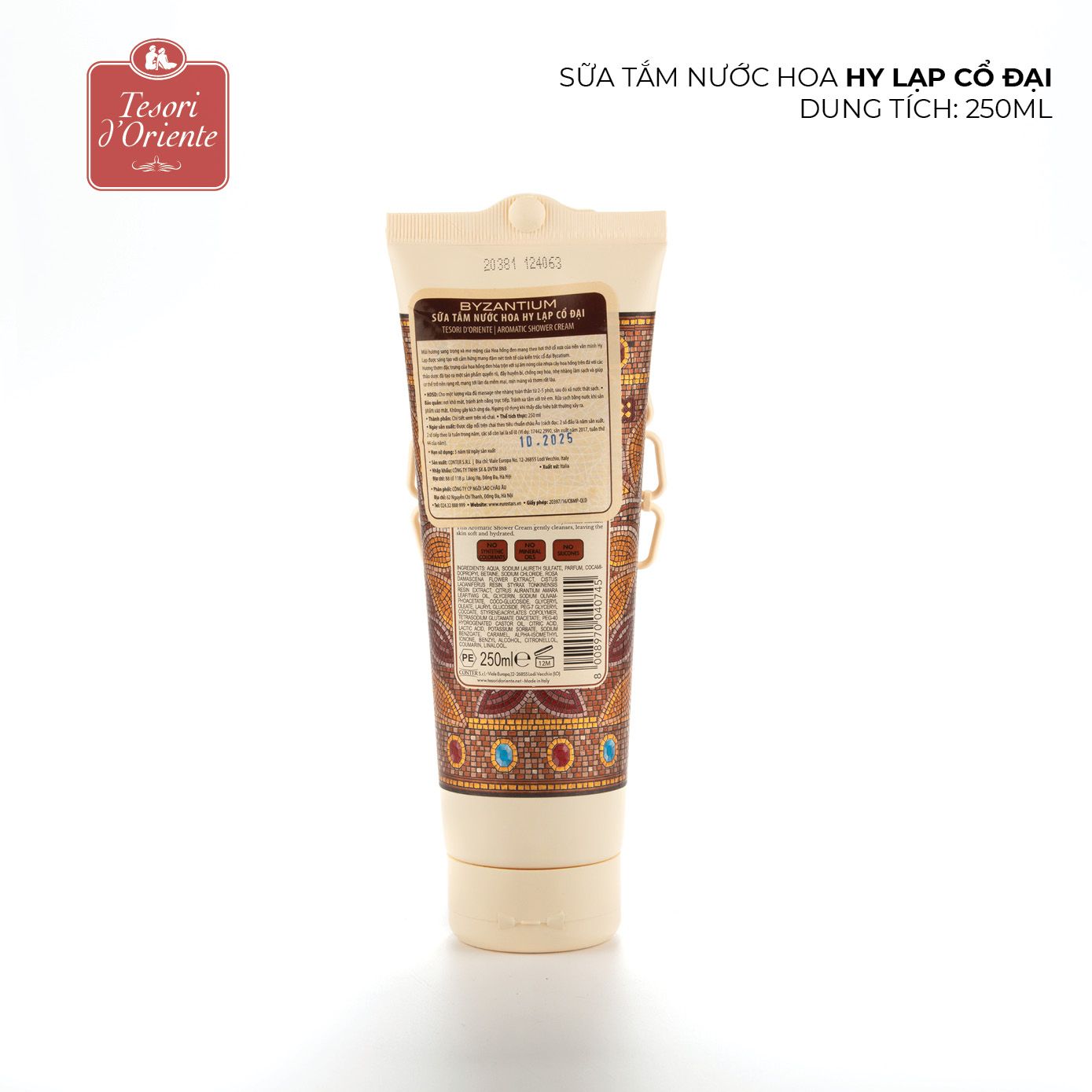 Sữa tắm nước hoa Hy Lạp Cổ Đại 250ml