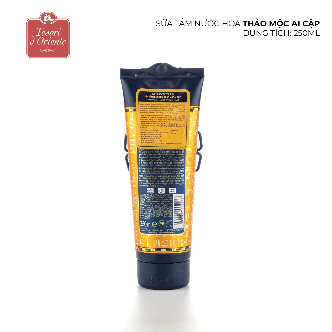 Sữa tắm nước hoa Thảo Mộc Ai Cập 250ml