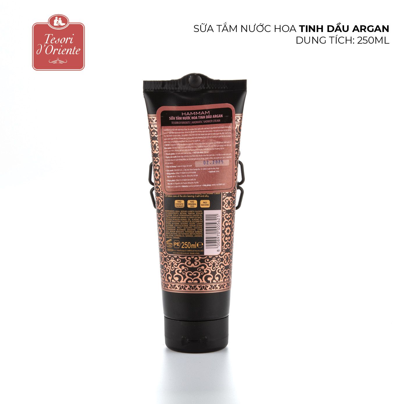 Sữa tắm nước hoa tinh dầu Argan 250ml