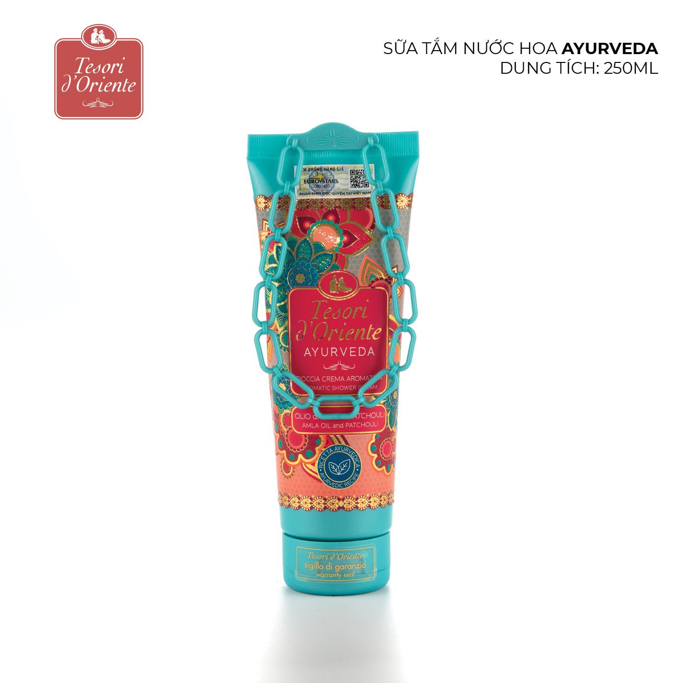 Sữa tắm nước hoa Ayurveda 250ml