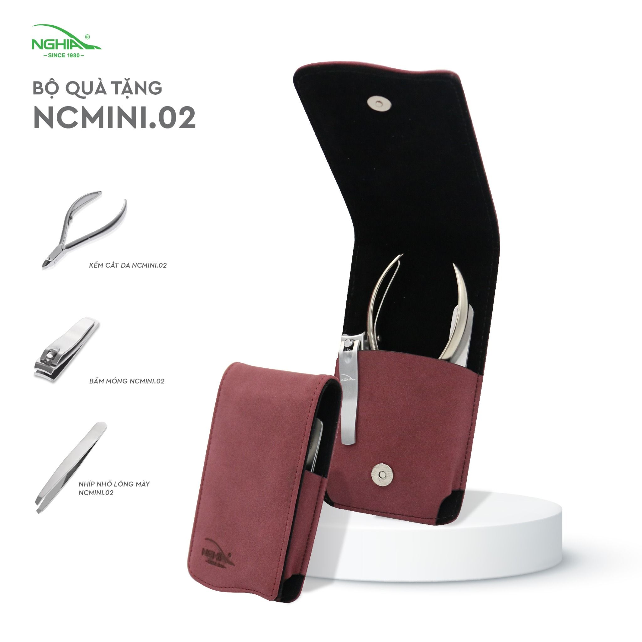 Bộ quà tặng NCARE mini hồng
