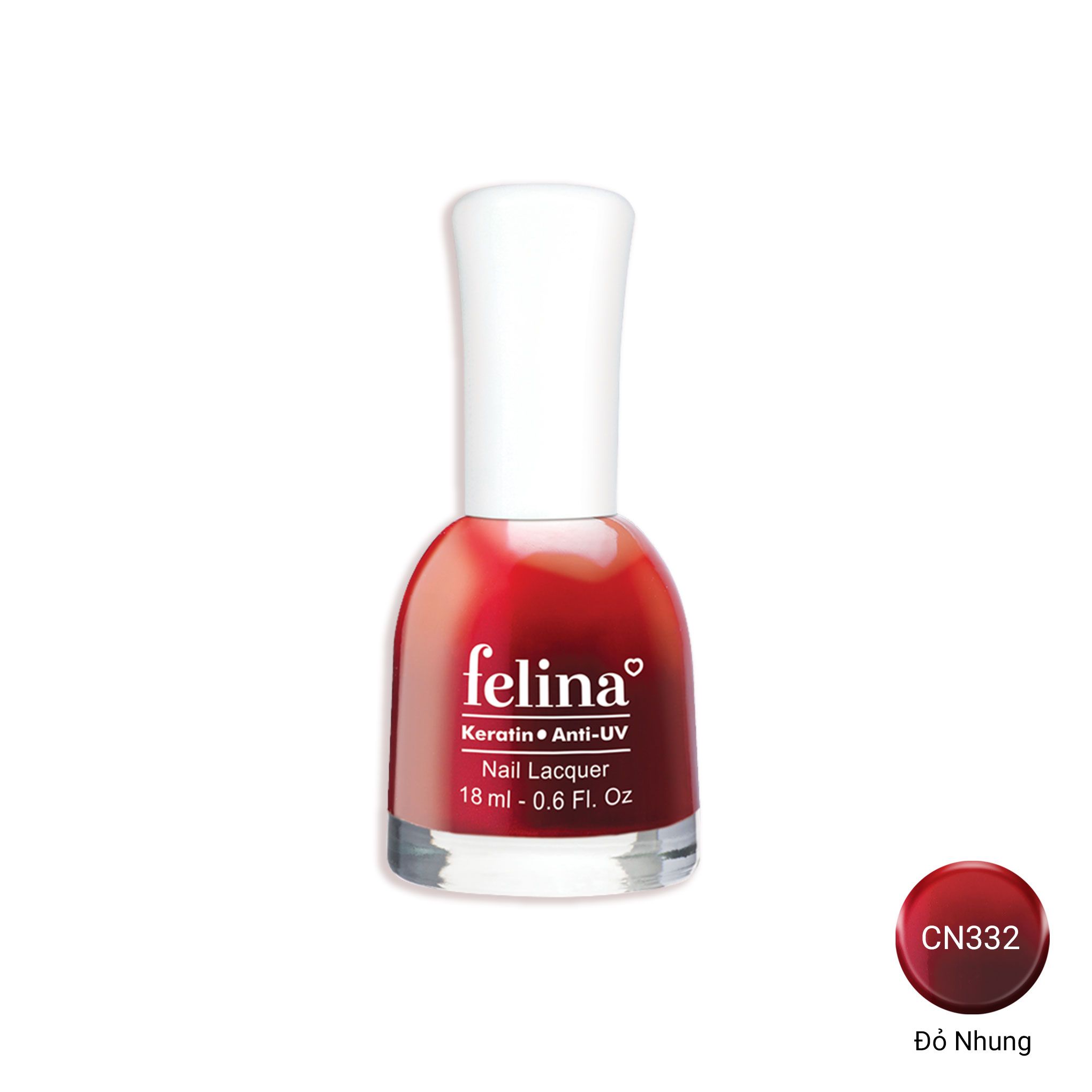 Sơn móng tay Felina Lavasle 18ml CN332-s