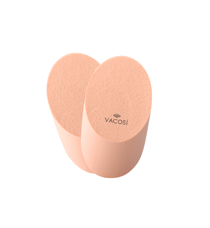 Bông Ướt Vacosi Elip Xúc Xích (Bịch 2 Cái)-BP10