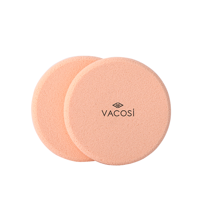 Bông Phấn Ướt Tròn Nhỏ Vacosi-Bịch 2 Cái-BP03